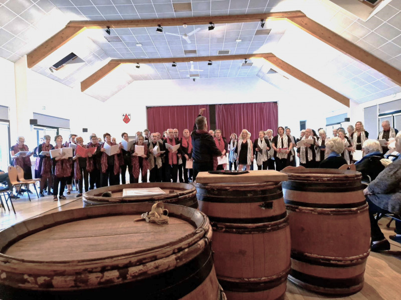 Concert des Marlousettes à Mellecey